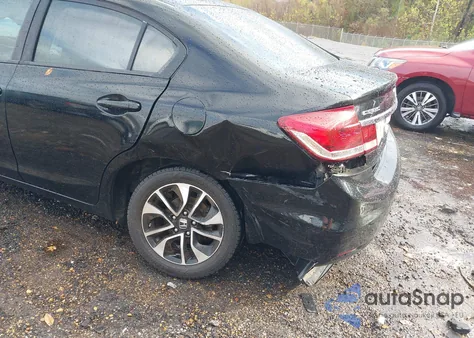 2013 Honda Civic Ex z USA, uszkodzony, nr VIN 19XFB2F89DE053452